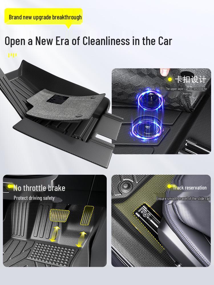 2025 Geely Xingrui TPE Floor Mats: Full Coverage Interior Decoration