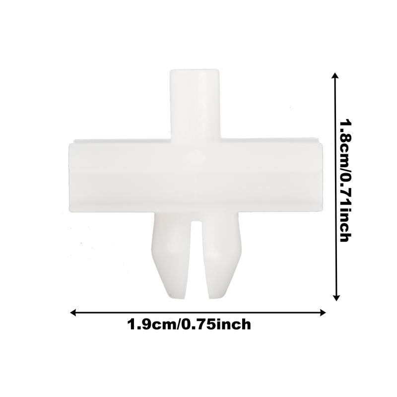 For BMW E34 525i 530i 535i 540i M5 Door Trim Clip Retainer Set 20PCS Replaces 51131946258 51711932996 Body Moulding Fastener Kit