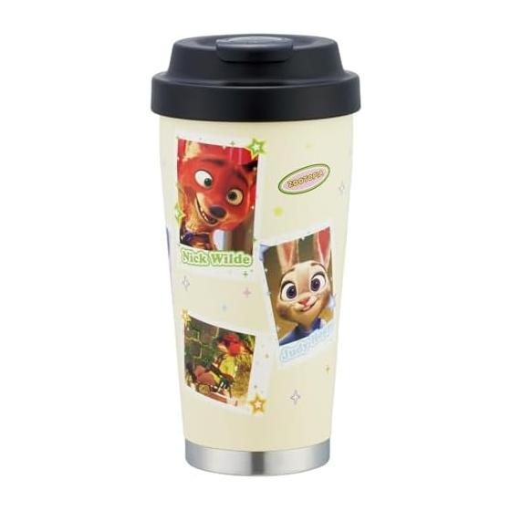 Skater Stainless Steel Easy Mug Bottle Tumbler 480ml Thermal/Cold Disney Zootopia Final Frame STEM5-A