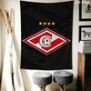 Spartak Moscow Might Wall Hanging Printed Fabric Blanket Decorative Tapestries for Bedroom Living Room Home Decor
