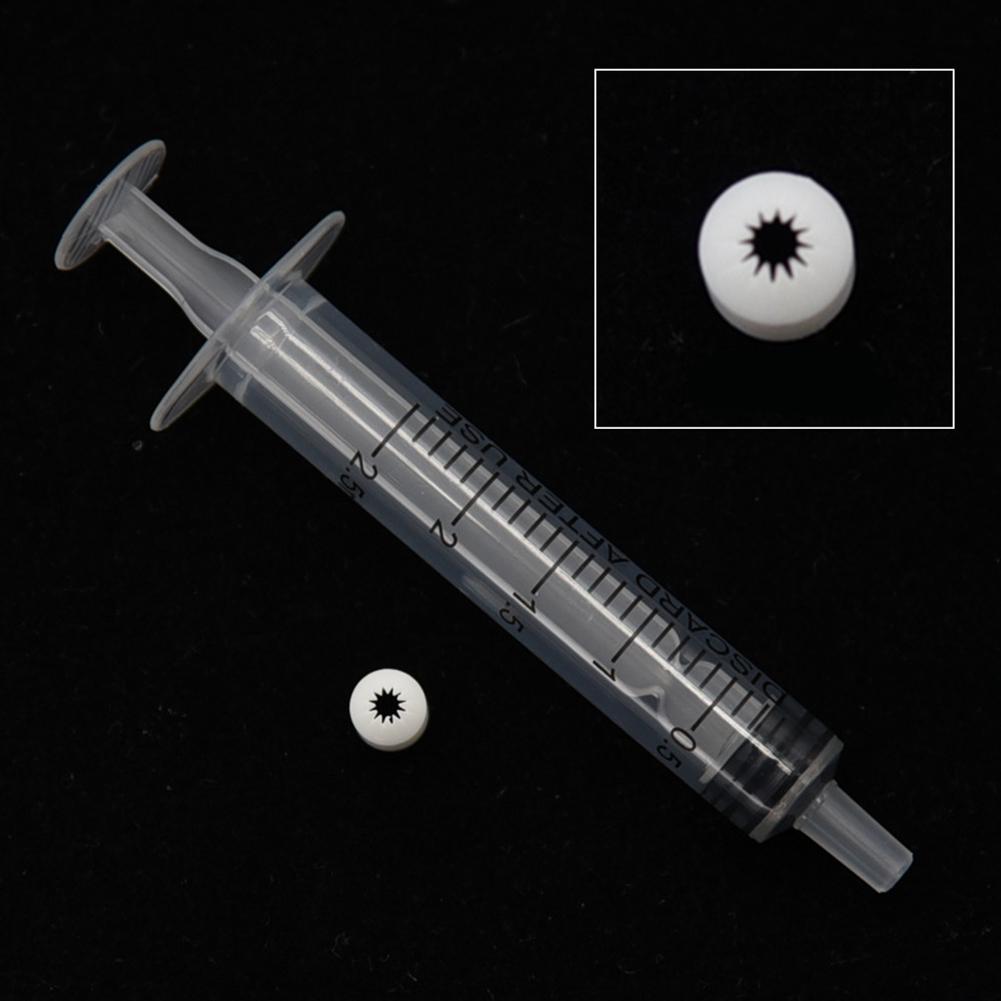 19Pcs DIY Mini Cake Decoration Tip Cream Glue 3D Syringe Decoration Tip Cream Jam Play Cake Food Tip Making Soil Tool J5Y6