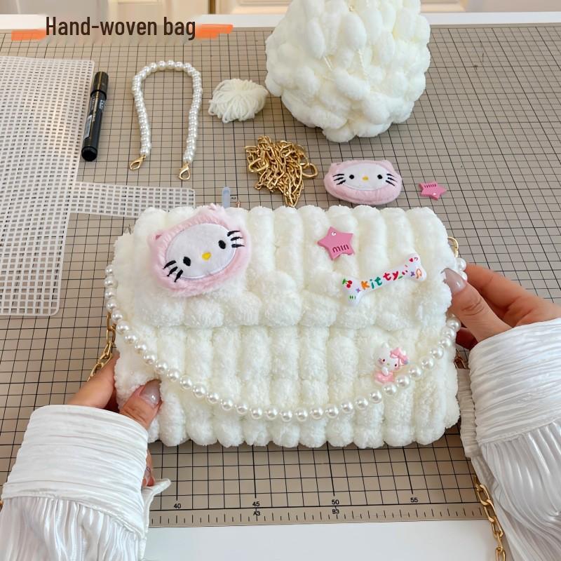 Pacha Dog Hand-Knitted Bag DIY Kit – Self-Made Fashionable Gift for Girlfriend