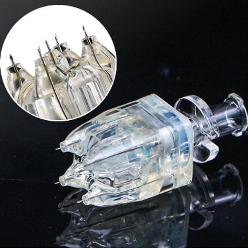Kangpuwo Hand-Stitched Crystal 32G 1.5mm Five-Needle Beauty Micro-Surgery Kit