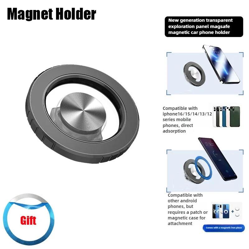Phone Holder Designed for Porsche Cayenne 2010-2015 Car Magnetic Mount Foldable Gravity Bracket Car Accessories