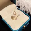 Wind Sweet Opal Tulip Ring Femininity Versatile Niche High Sense Open Index Finger Ring