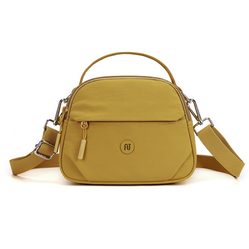 Маленькая сумка-ракушка, сумка через плечо, кроссбоди, женская сумочка жёлтый