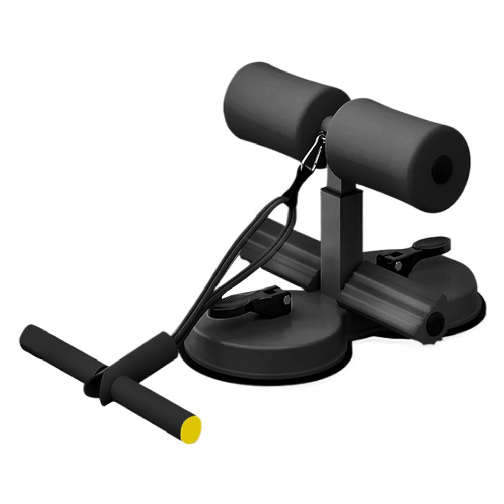 Sit Up Exercise Equipment with 2 Strong Suction Cups Adjustable Foot Holder Abs Master Assistant Device Portable Sit-up Aids