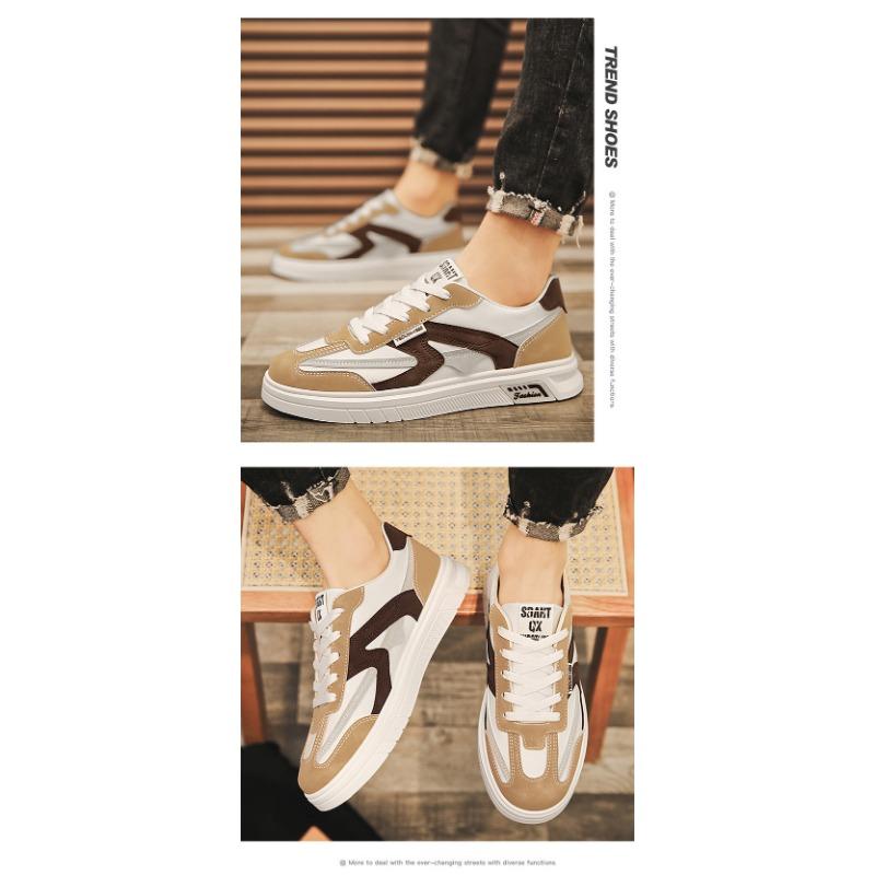 Herrskor i stor storlek, avslappnade låga sneakers, sportskor för studenter