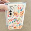Colorful Cartoon Pattern Case For Samsung Galaxy S25 Edge S24 Ultra S23 S22 Plus S21 FE S26 Ultra Leather Texture Silicone Cover