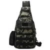 Mens Tactical Crossbody Fishing Bag Outdoor Sports Chest Pack Canvas Multi-Function Utility Pouch Camo