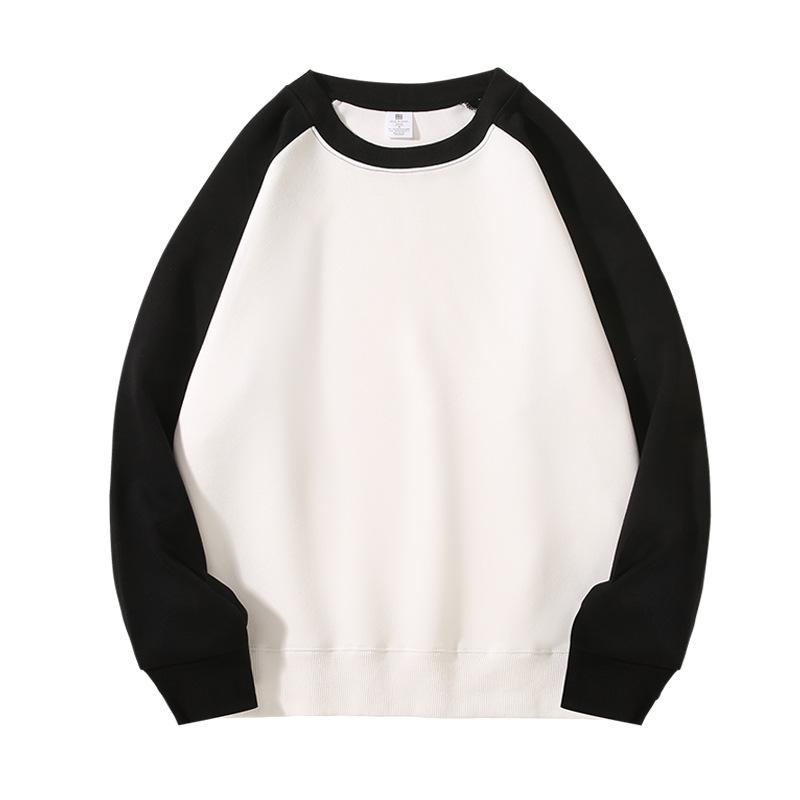 New Autumn Couple Splicing Shoulder Sweater T-Shirt Men s Pullover Sweatshirt M