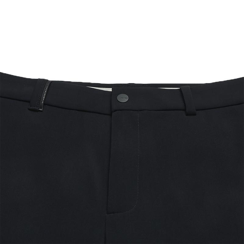 FILA Golf Classic Versatile High Elastic Soft Comfortable Straight Leg Knitted Sports Pants Men bottoms A11M545601FBK