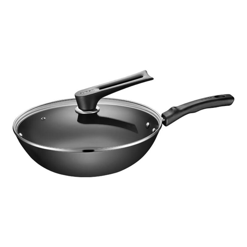 SUPOR 30cm Truly Non-Rusting Cast Iron Wok
