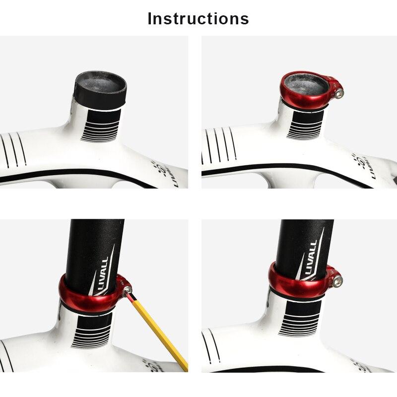 Bicycle Seat Post Clamp 31.8/34.9mm Super Light CNC Aluminum Alloy MTB Road Bike Lock Seatpost Clamp Cycling Accessories