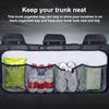Universal Car Trunk Organizer Adjustable Backseat Storage Bag Net High Capacity Multi\-use Oxford Automobile Seat Back Organizers