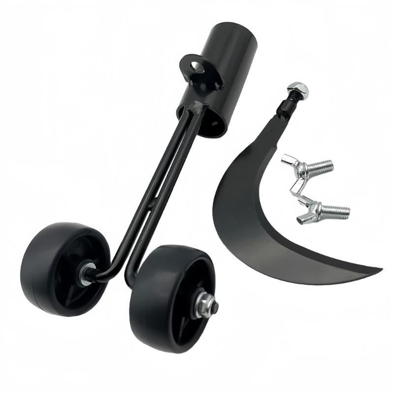 Unkrautentferner mit Rädern Robuster Stahl-Unkrautstecher Rollrad Unkraut-Haken Mit Ergonomischem Design Für Tiefwurzel-Extraktion