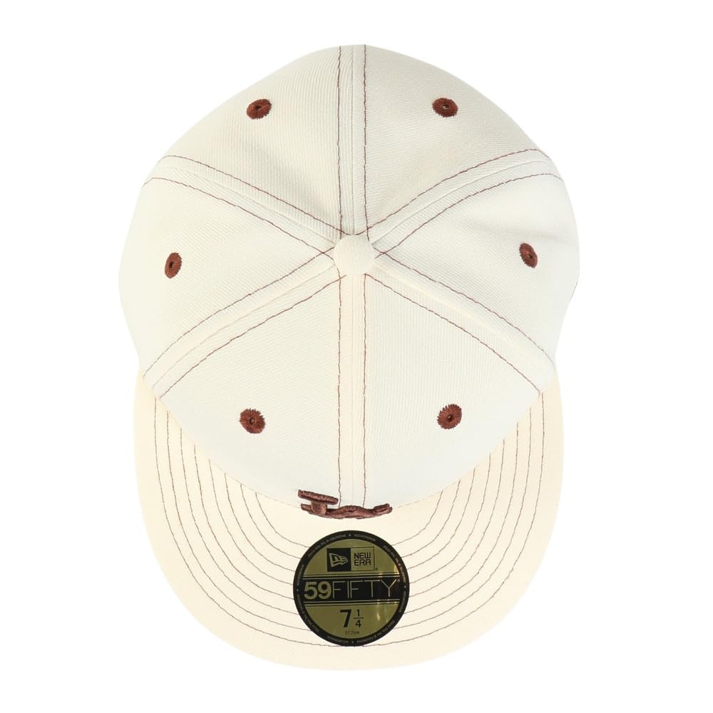 [New Era] Cap 59FIFTY MLB LA Wine Coke 7 78 5950 PANCAKES WPIN LOSDOD WINC BRN 14388835 NER36C1552