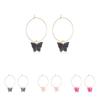 Colorful Alloy Butterfly Earrings For Women Trendy And Unique Gift Idea