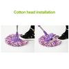 Mop Handle Convenient Hangable Thickened Floor Telescopic Replacement Household Supplies