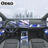 TPU für Volkswagen VW ID.4 ID 4 ID.6 ID 6 Crozz X Transparente Folie Auto Innenraum Aufkleber Mittelkonsole Schalthebel Tür Lüftungsschlitz Panel