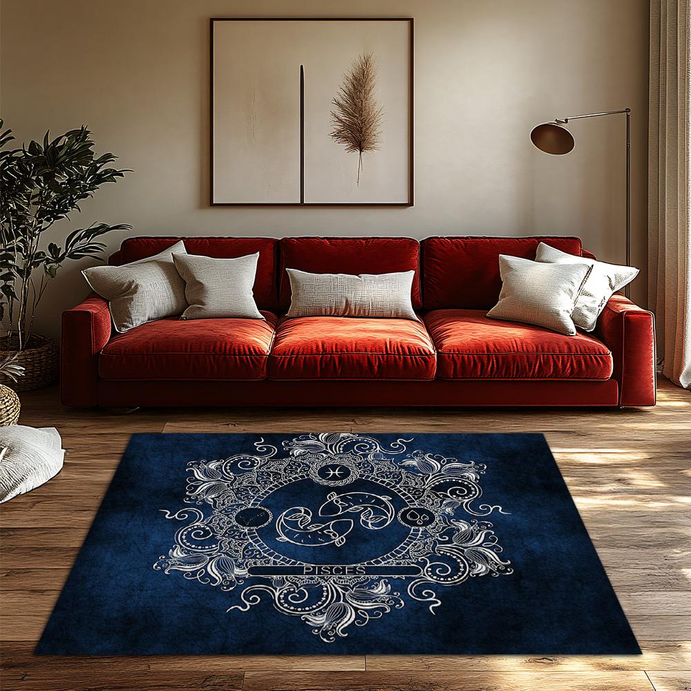 Elegant Persian Rug Pattern Doormat Washable Floor Mat Entrance Carpet Home Decor Indoor Outdoor Area Rug Antique Style Floor Co