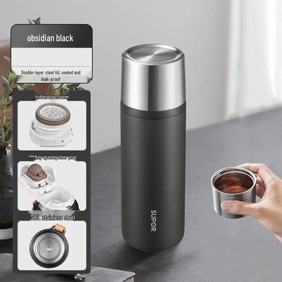Supor 550ml 316 Stainless Steel Insulated Portable Mug