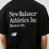 New Balance NB Athletics T-Shirt Asia Sizing 'Black' Unisex AMT42315-BK