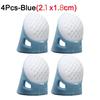 4PCS Retro Anti-slip Thimble Finger Cover Hollowed Silicone Sewing Finger Protector DIY Hand Cross-stitch Sewing Tools Home