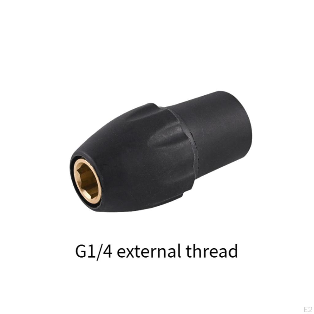Pressure Washer Quick Connector G1/4", Professional External Thread Converter
