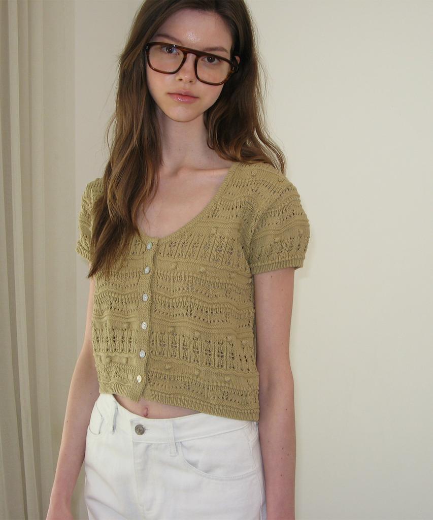 Somewherebutter Kayah Skashi Cardigan - Olive