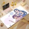 Anime Mmermaid Melody Mouse Pad Large Nonslip Lockedge Desktop Computer Desk Mat Keyboard Writing Mousepad Office Game Student