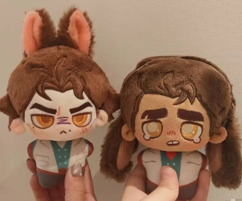 New Anime Arcane Leagues Of Legends Jayce Viktor Plush Pendant Cute Anime Peripherals Backpack Keychain Plushie Doll Fans Gift
