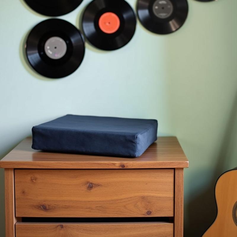Premium Elastic Dust Cover Protectors For Record Players Soft Fabric Long Last Use for AT-LP120XUSB Record Player