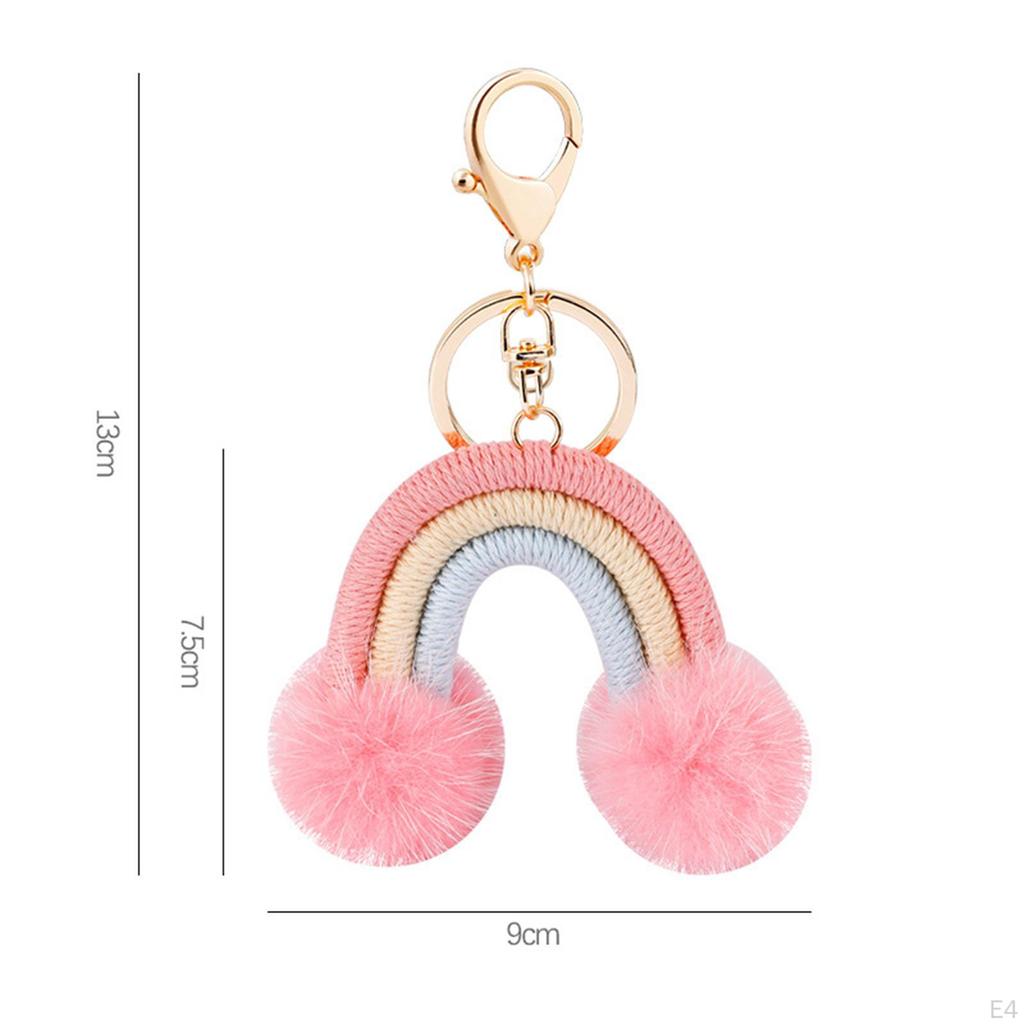 Keychains Tassel Macrame for Women Girls