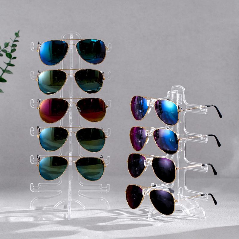 Multi-Layer Sunglasses Display Rack for Supermarkets