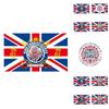Wufudtp Charles Iii Flag Background Cloth 90x150cm Outdoor Union Jack Flag