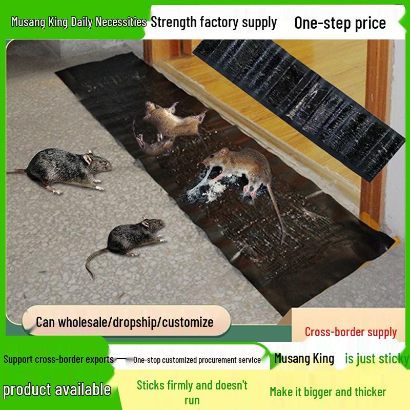 Magic Carpet Rat & Mouse Sticky Trap for Kitchen & Home