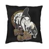 Halloween Witchcraft Witch Cushion Cover Soft Gothic Crow Cat Throw Pillow Case for Sofa Square Pillowcase Bedroom Decoration