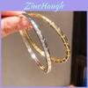 Fashion Stylish Gold Finish Arrow Pattern Wristband For Womens Trendy Accessories