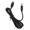 Male Type-C To DC5521 Power Cable Cord, USB C To 5.5x2.1mm Male Power Supply Wire Barrels Connector Charger Line