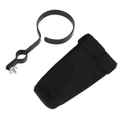 Drum Stick Holder Large Capacity Waterproof Drumstick Bag Good Fixation Drum Stick Container with Metal Bracket