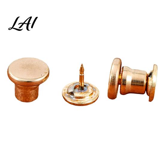Clothing Adjustment Accessory 2Pcs Pants Leg Shortening Pin No Sew Button Pin for Sewing Free Pins Shirt Sleeves Trousers Hems Removable Reusable