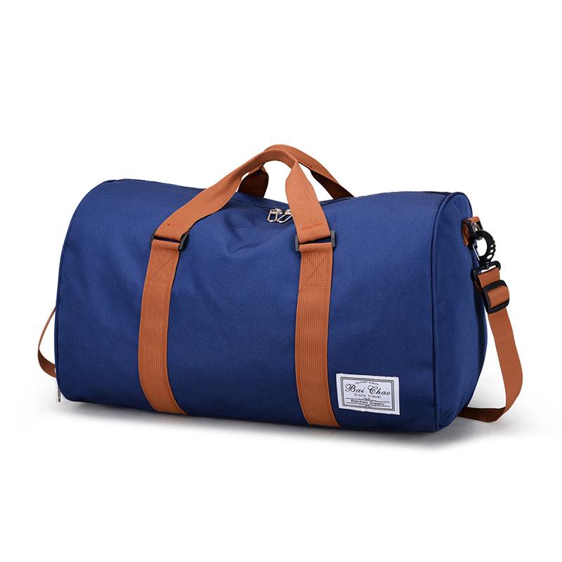 Fashion Sports Fitness Bag Waterproof Canvas Foldable Travel Bag Large Capacity Yoga Bag Pillow Bag