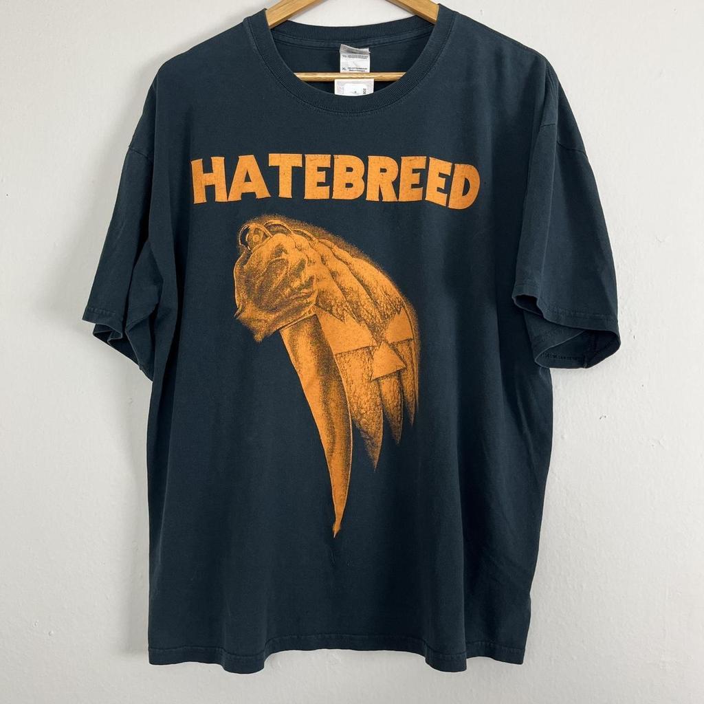 Hatebreed 2011 t-shirt Retro style Black tee Men Women Size S-5XL