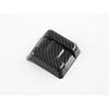 For SsangYong Torres (J100)   Carbon Fiber Style Front Grille Accent Cover Lower Mesh Trim Molding Styling Bezel Garnish