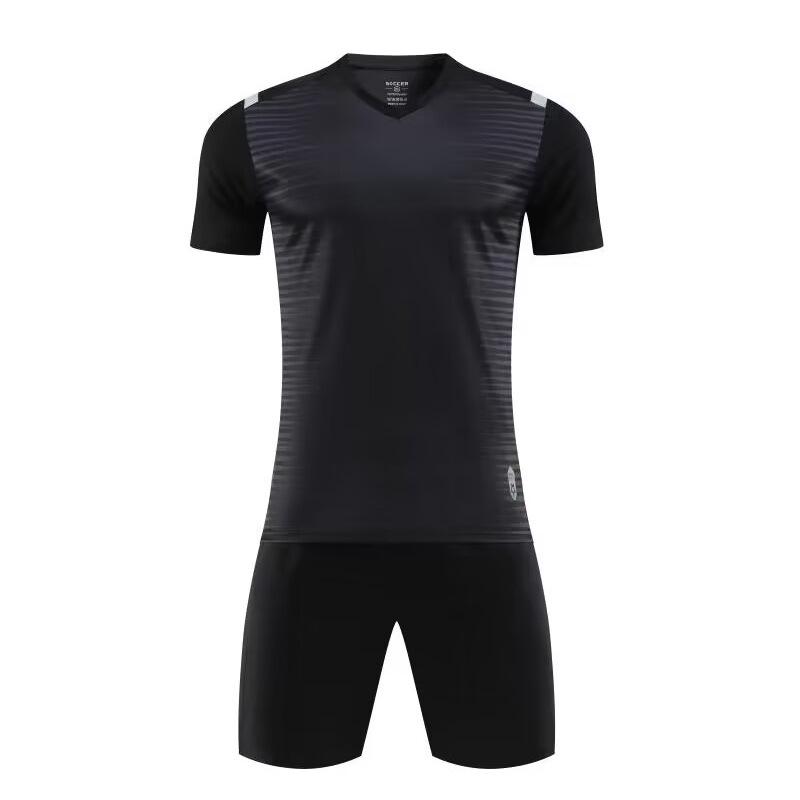 Summer Adult & Children's Football Uniform Sets - Men's Sports Short Sleeve Printed Jerseys