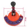 AIMOONSA Guide de perçage à ventouse pour carrelage et verre - gabarit pour forets 4/5/6/7/8/10/12 mm