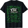 Square Root of 144 | 12th Birthday 12 Years Old Shirt Gift T-Shirt