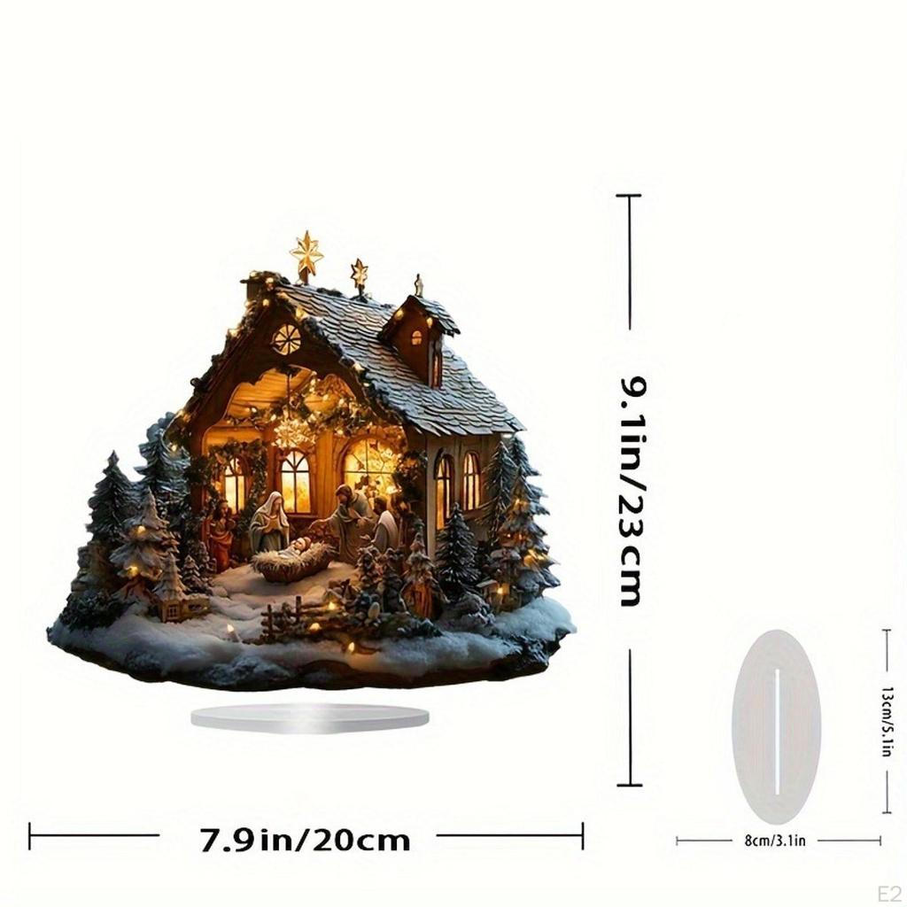 Modern Wall Clock Acrylic Ornament Decorative Round No Ticking Quiet Large Numerals Standing