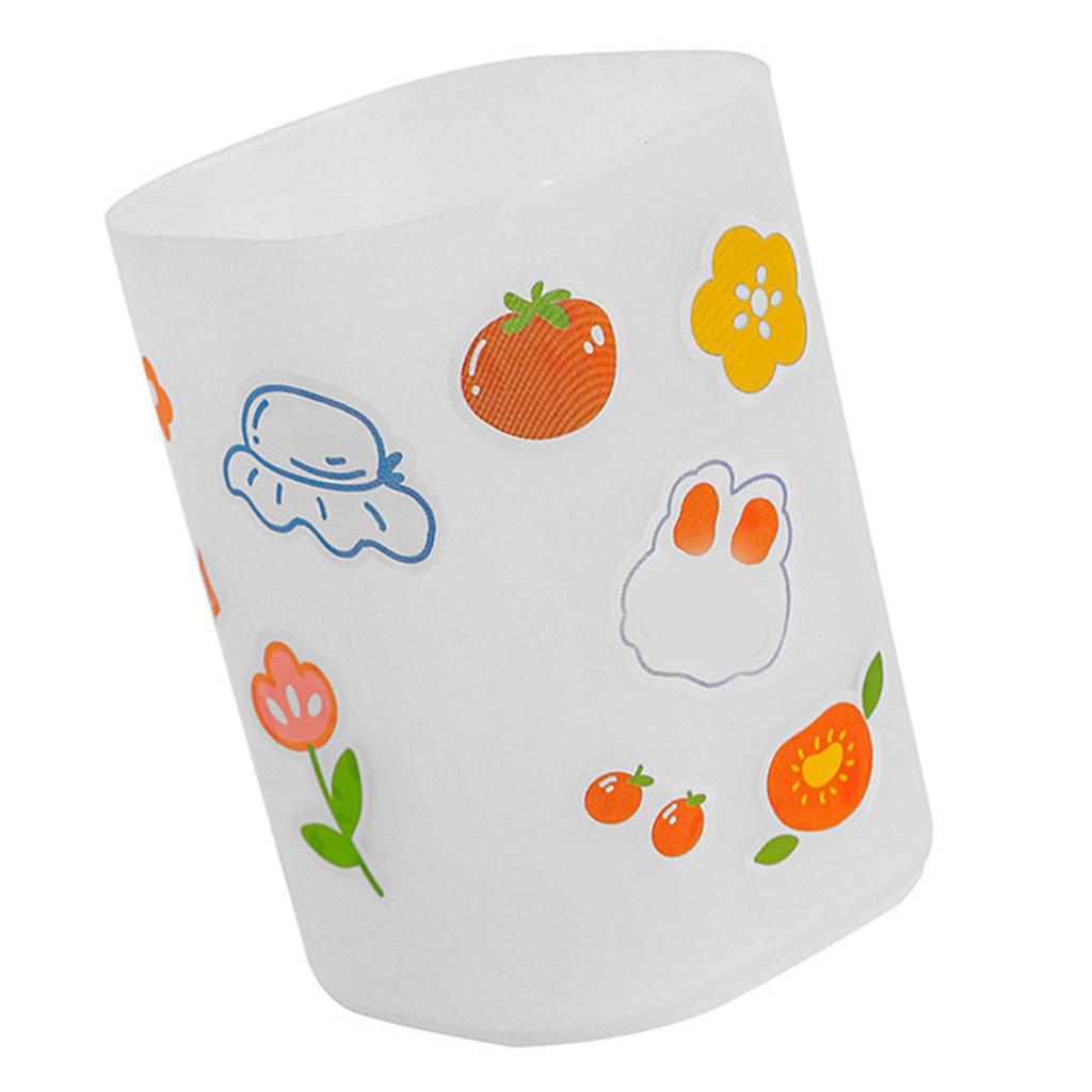 Kulatý držák na tužky Velká kapacita Matný povrch Protiskluzový Stojan na tužky Stolní papírnictví